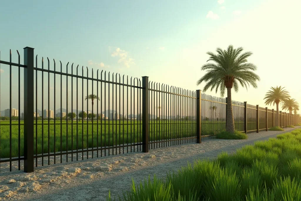 تركيب سياج حديدي للمزارع في جدة