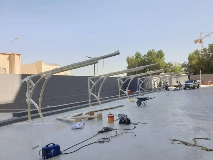 تركيب مظلات مواقف سيارات 0537111752