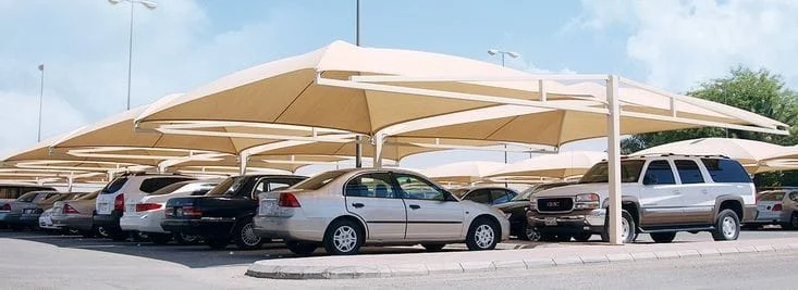 تركيب مظلات مواقف سيارات 0537111752