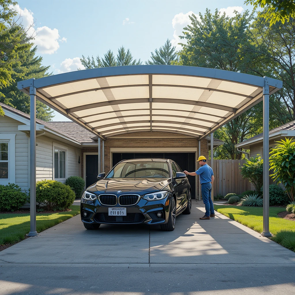 تركيب مظلات سيارات