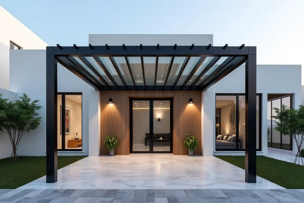 مظلات حديد فاخرة